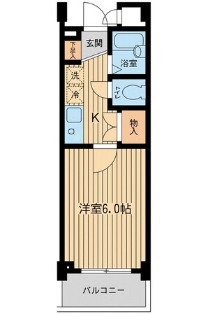 アーデン目黒不動前の物件間取画像